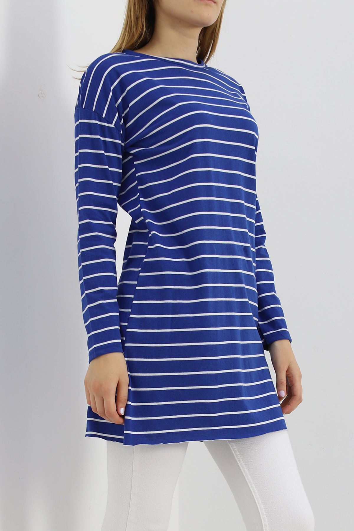 Çizgili Tunik Saks - 11313.1567.