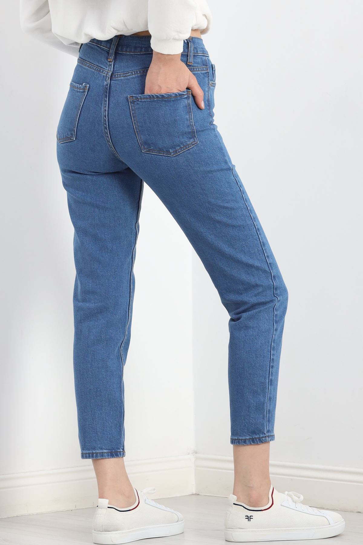 Mom Boyfriend Jeans Açıkmavi - 20432.1778.