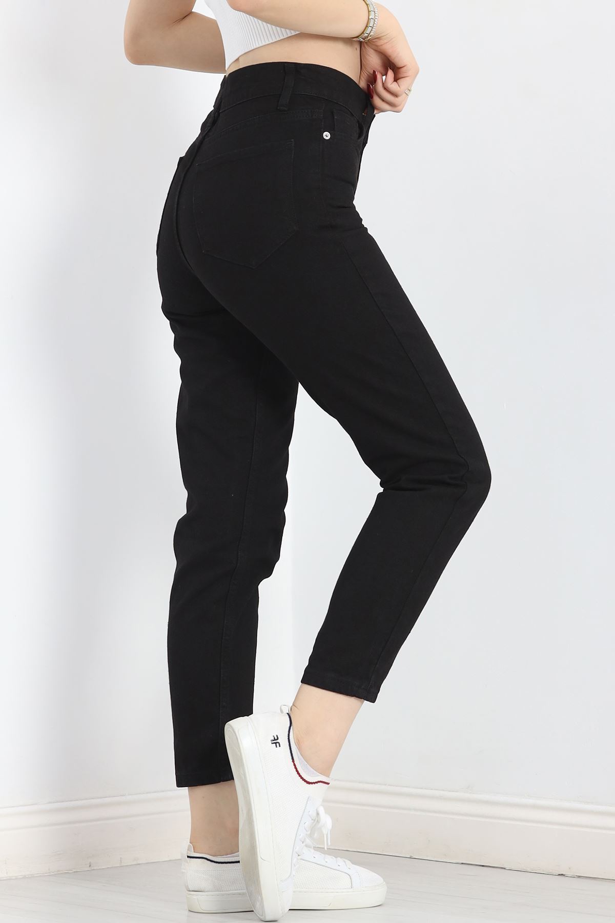 Mom Boyfriend Jeans Siyah - 20432.1778.