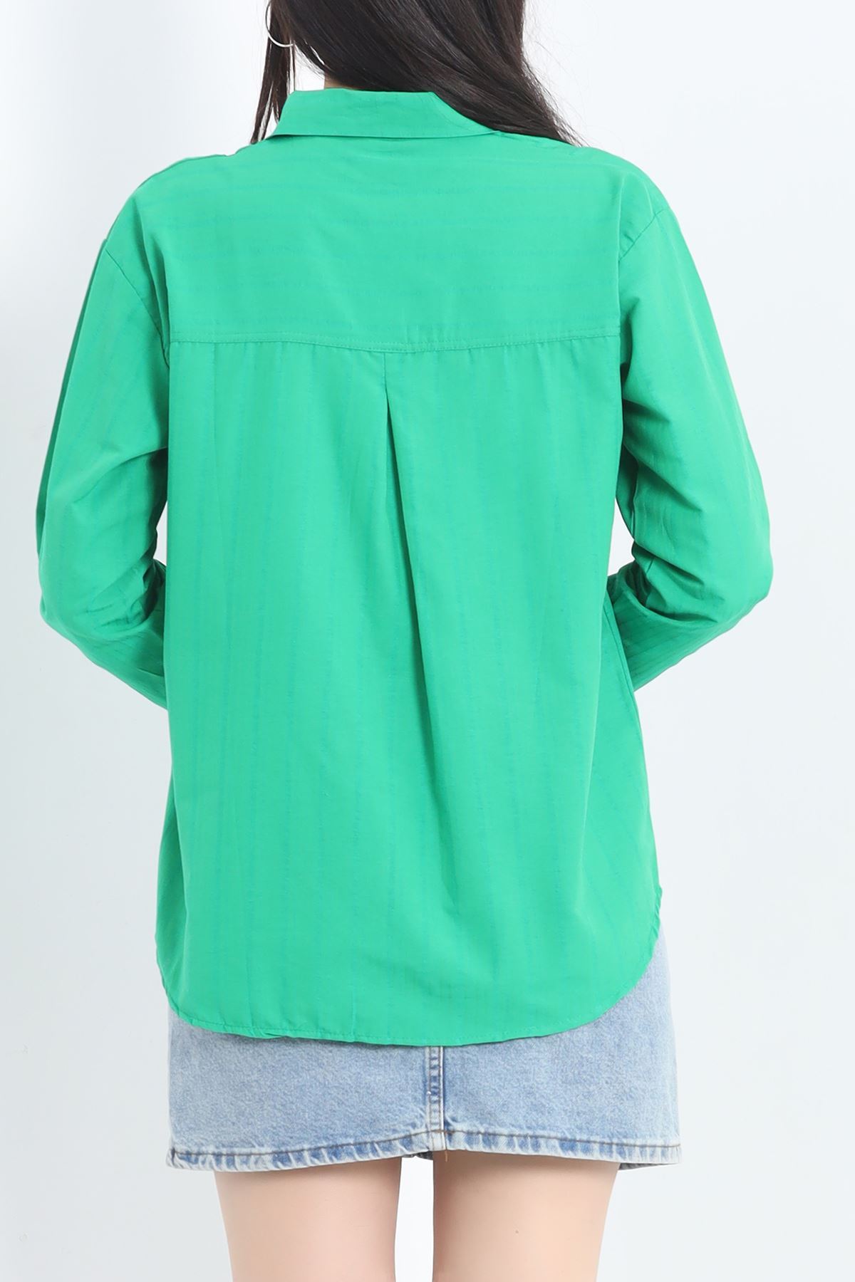 Oversize Terikoton Gömlek Benetton  - 20369.1874.