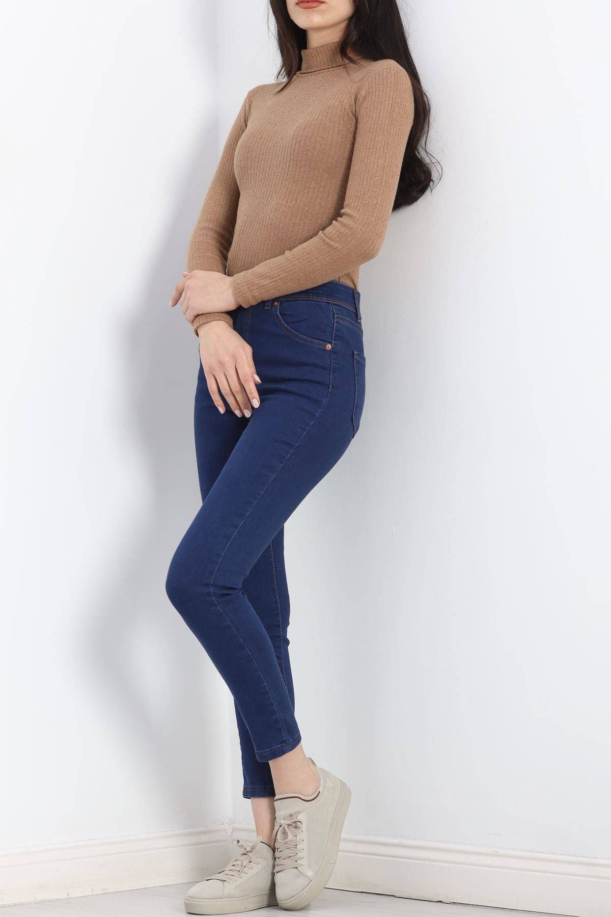Balıkçı Yaka Body Caramel - 8338.1567.
