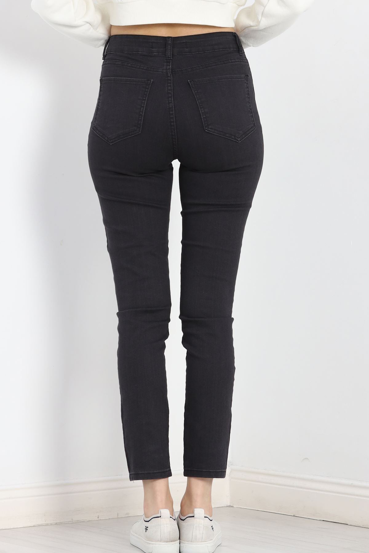 Dar Paça Kot Pantolon Füme - 20273.1836.