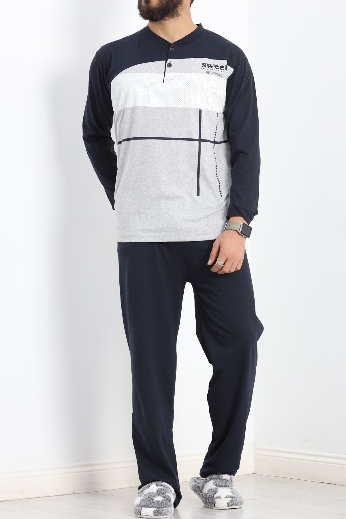 Erkek Pijama Takımı Grilaci - 20221.1838.