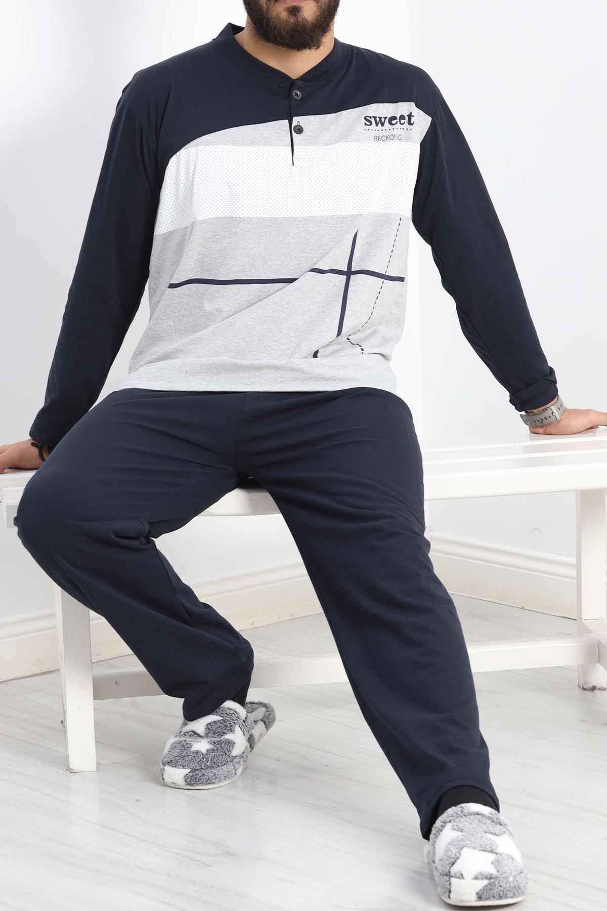 Erkek Pijama Takımı Grilaci - 20221.1838.