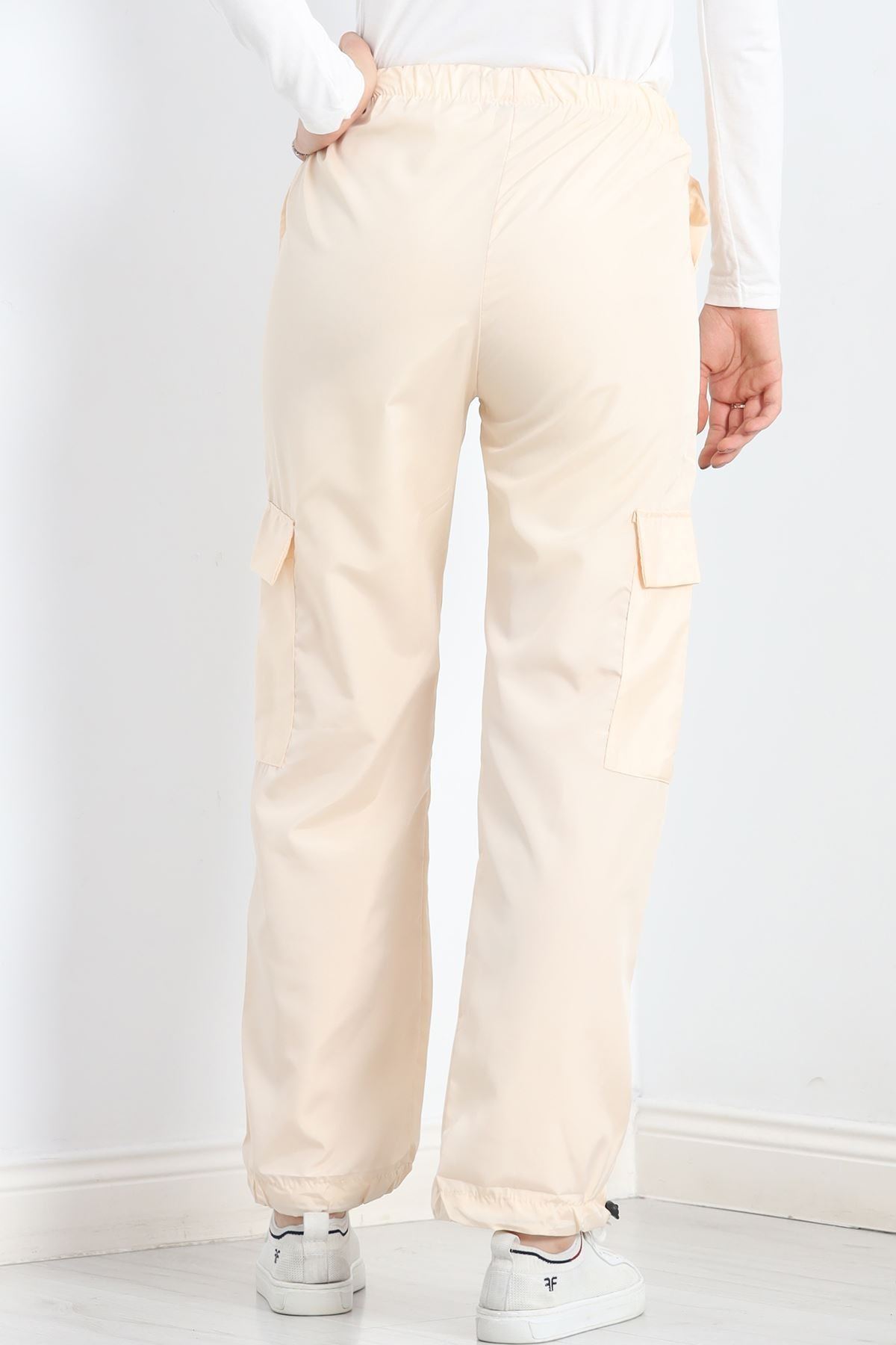 Kargo Cep Paraşüt Kumaş Pantolon Açıksomon - 931.1247.