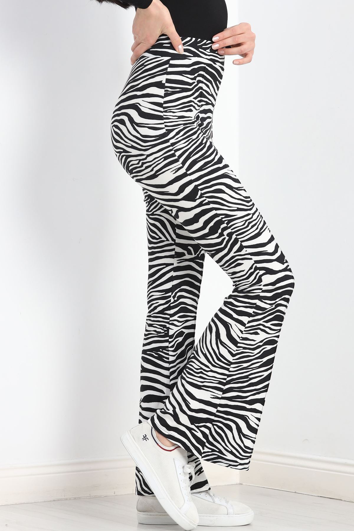 Desenli İspanyol Pantolon Zebra - 20549.1595.