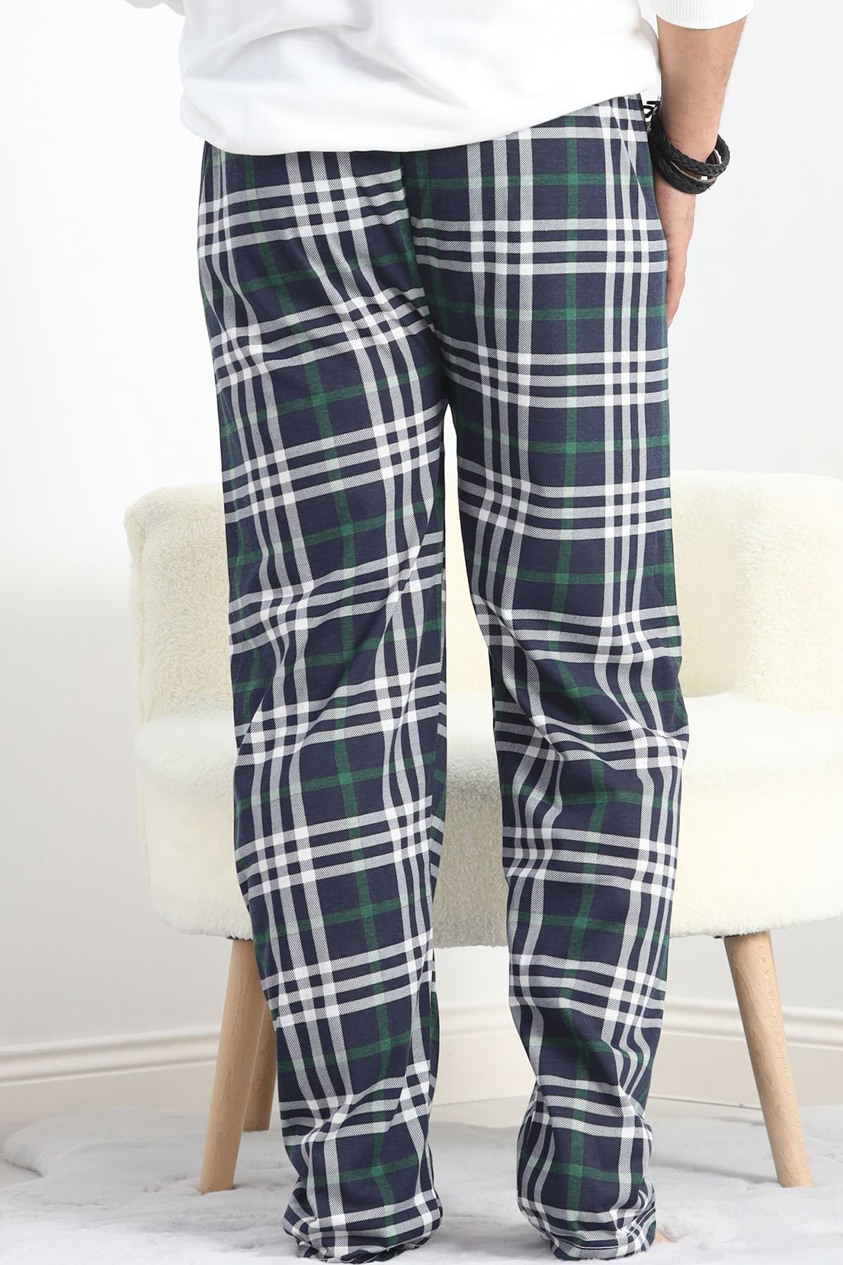 Unisex Pijama Altı Lacivertyeşil - 18529.1838.