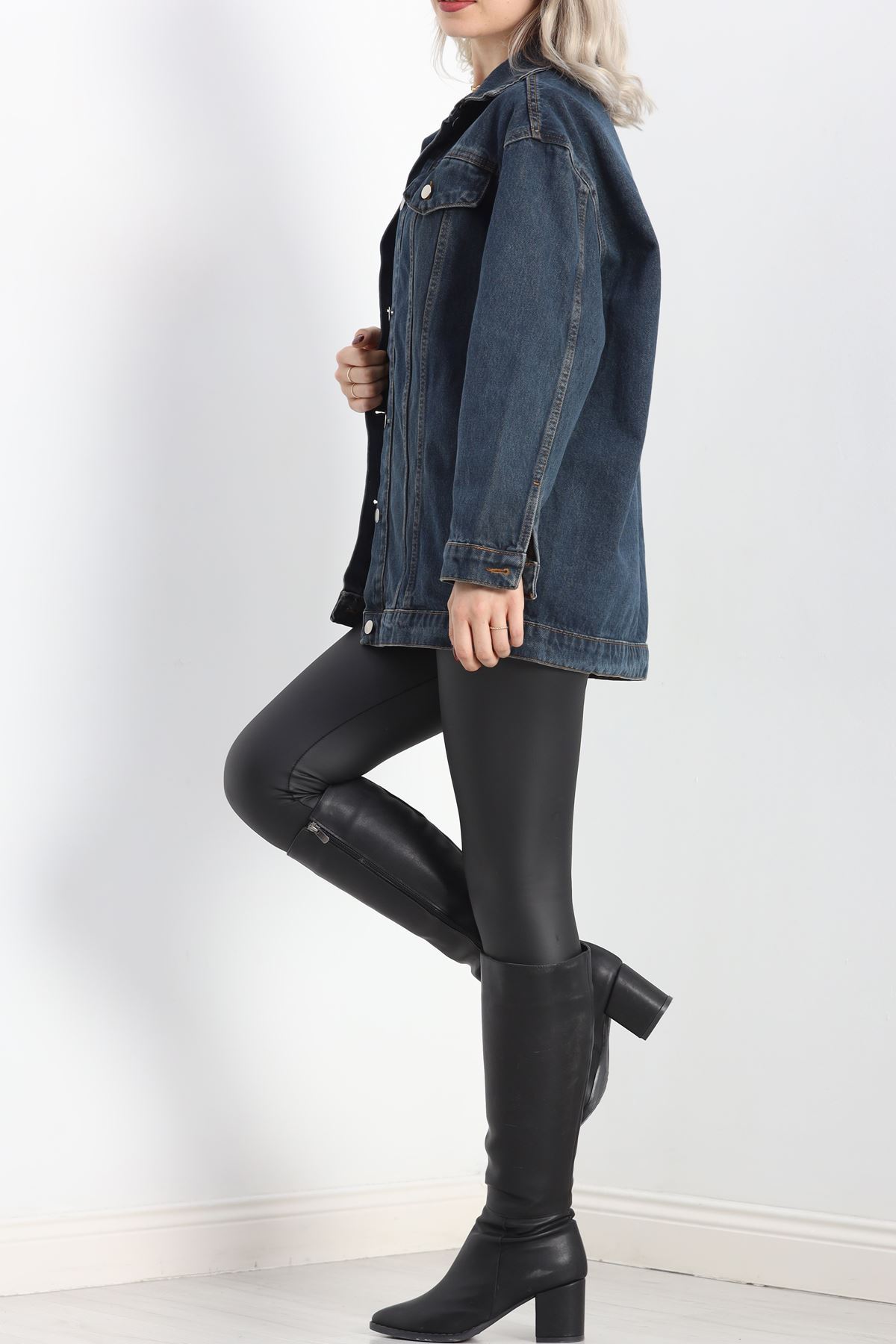 Denim Kot Ceket Mavitint - 20817.1778.