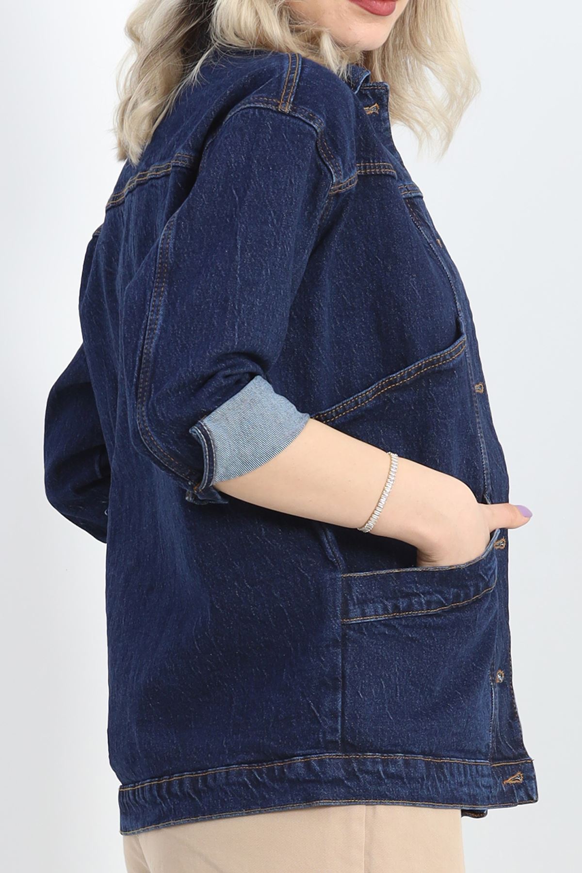 Oversize Kot Ceket Koyumavi1 - 10002.1778.