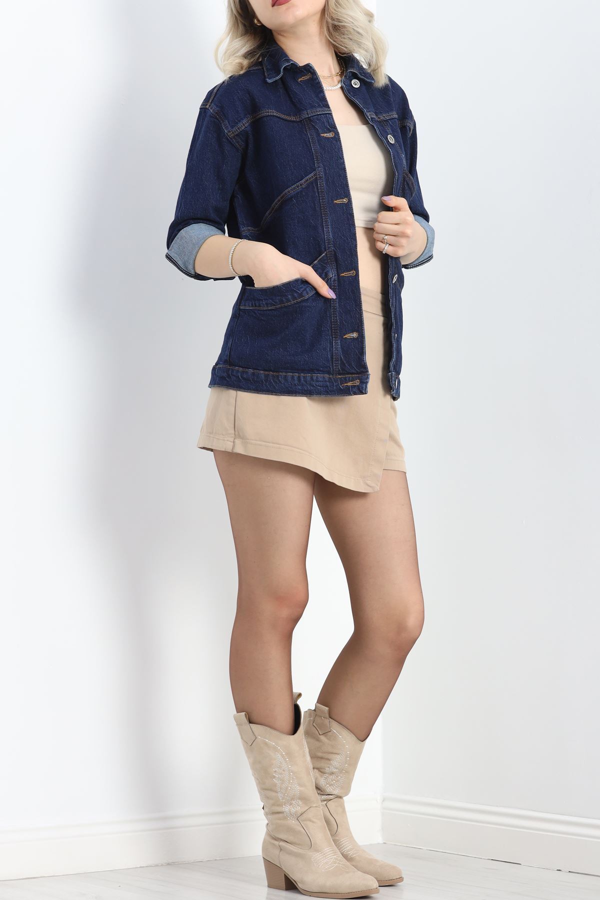 Oversize Kot Ceket Koyumavi1 - 10002.1778.