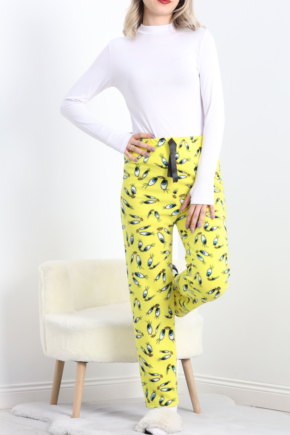 Milan Kumaş Pijama Altı Sarıtweety - 20788.1287.