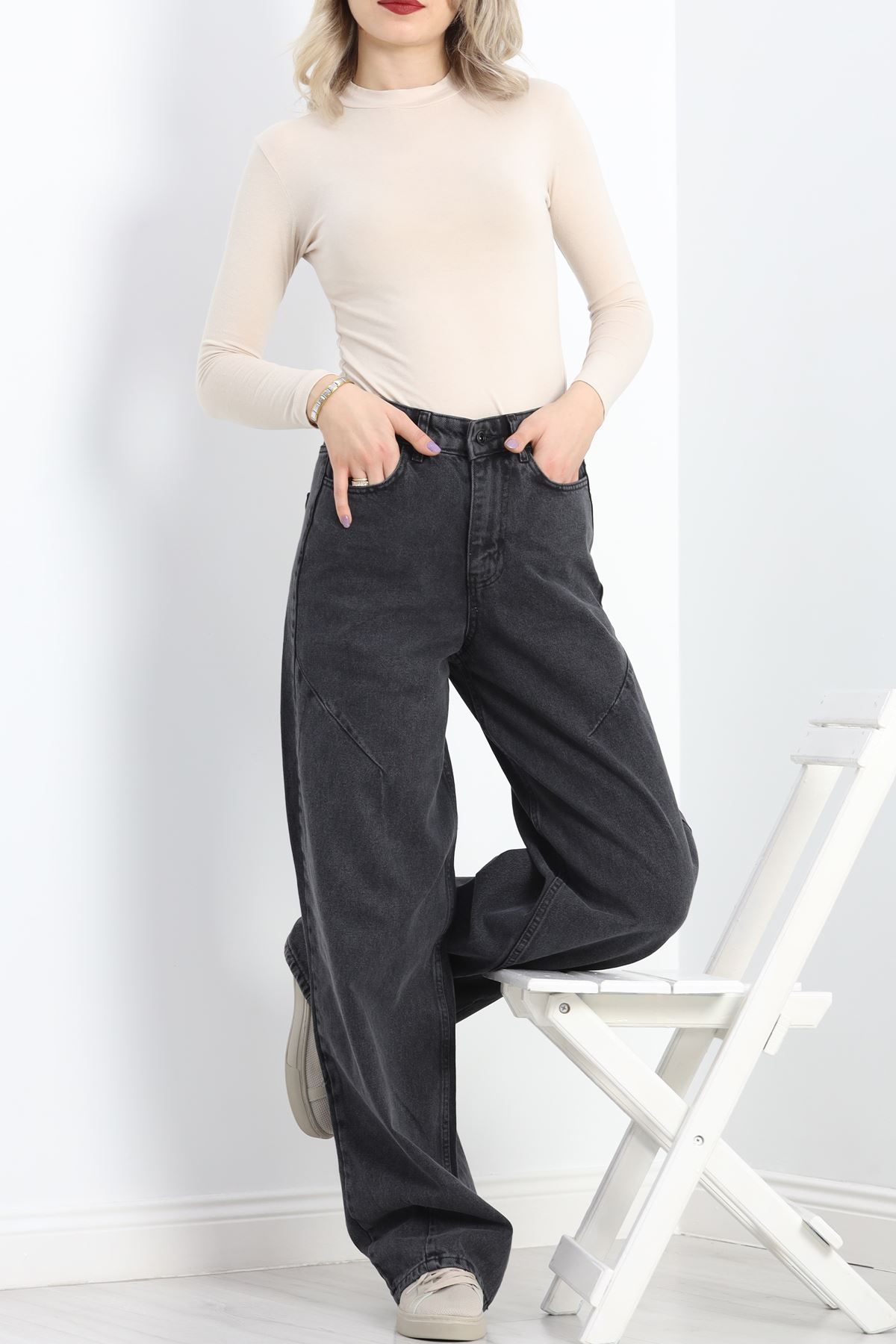 Baggy Jean Kot Pantolon Koyufüme - 20891.1184.