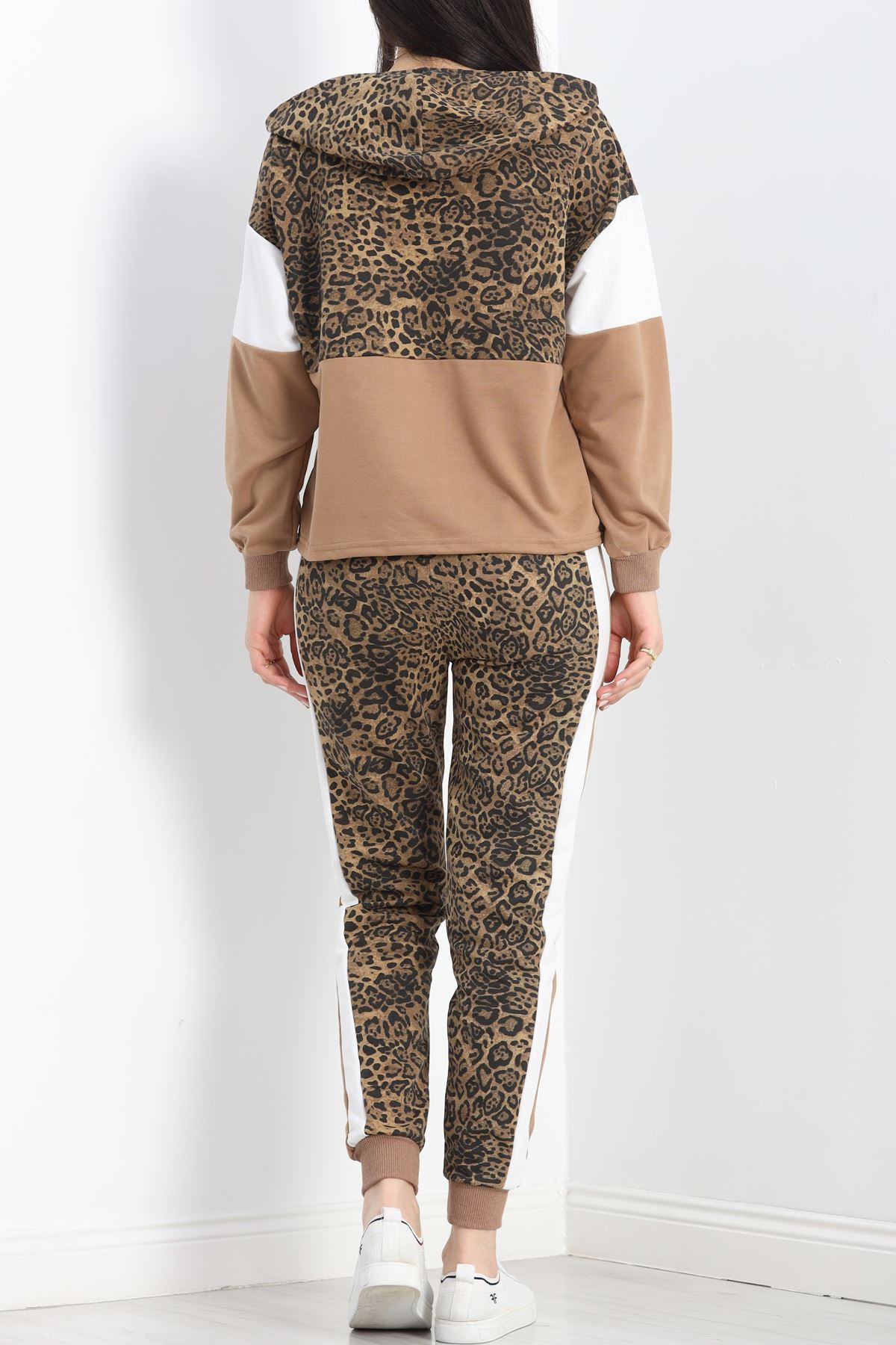 Parçalı Eşofman Takımı Leoparkahve - 8122.1005.
