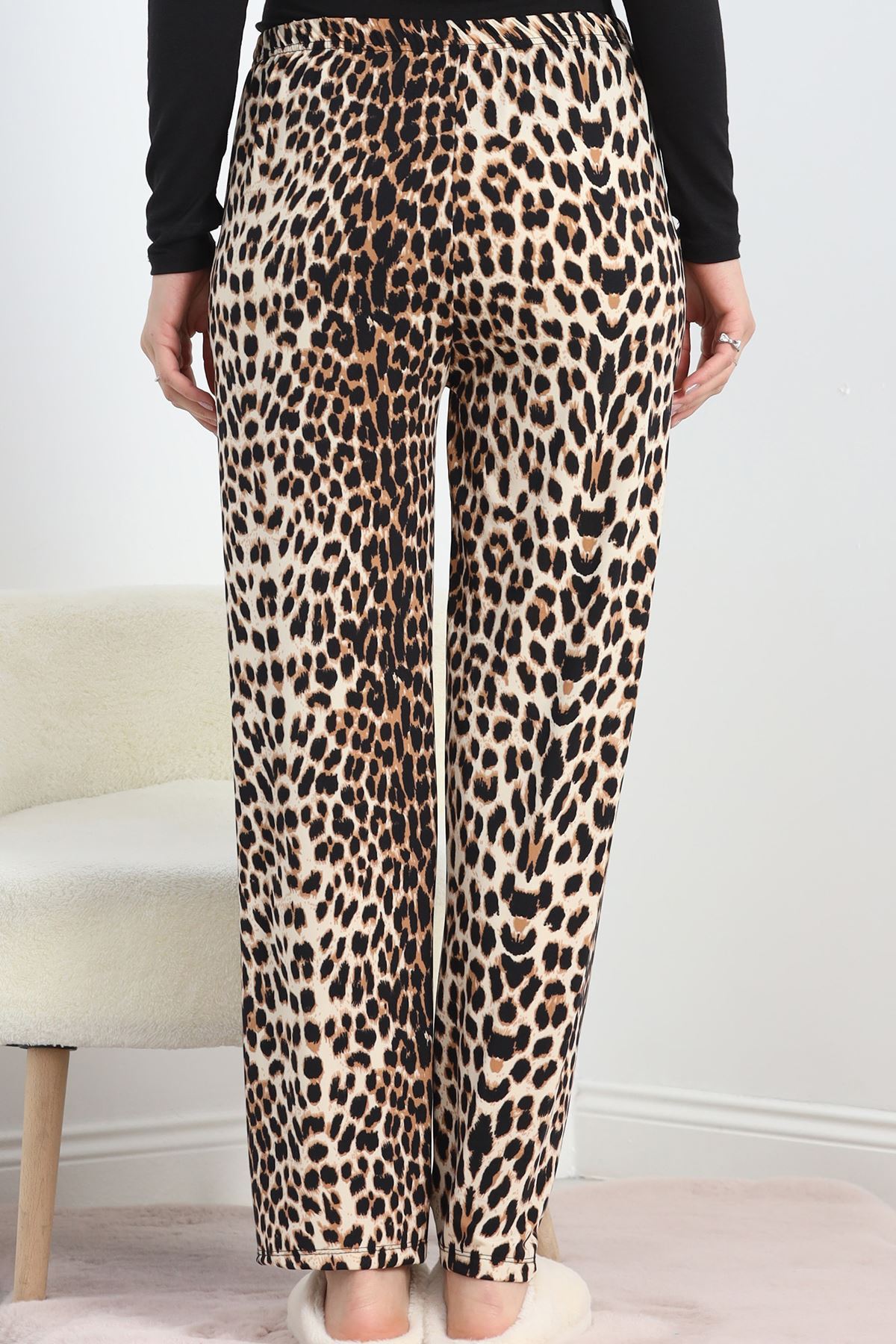 Milan Kumaş Pijama Altı Leopar - 20788.1287.