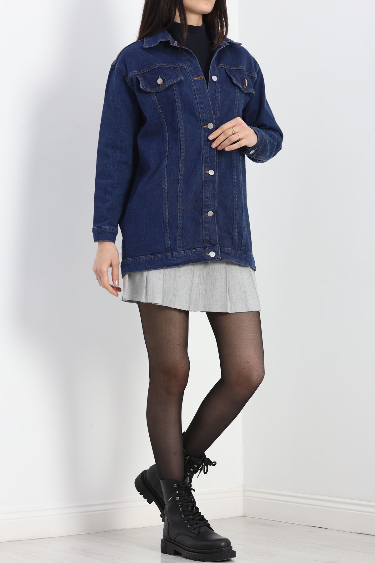 Denim Kot Ceket Koyumavi3 - 20817.1778.