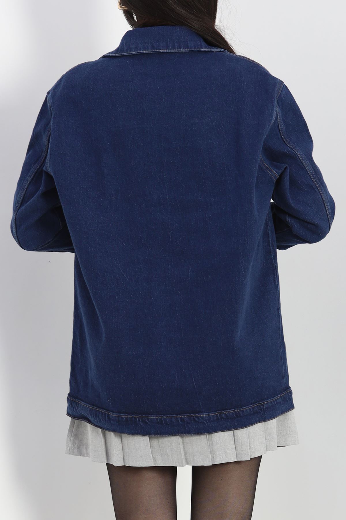 Denim Kot Ceket Koyumavi3 - 20817.1778.