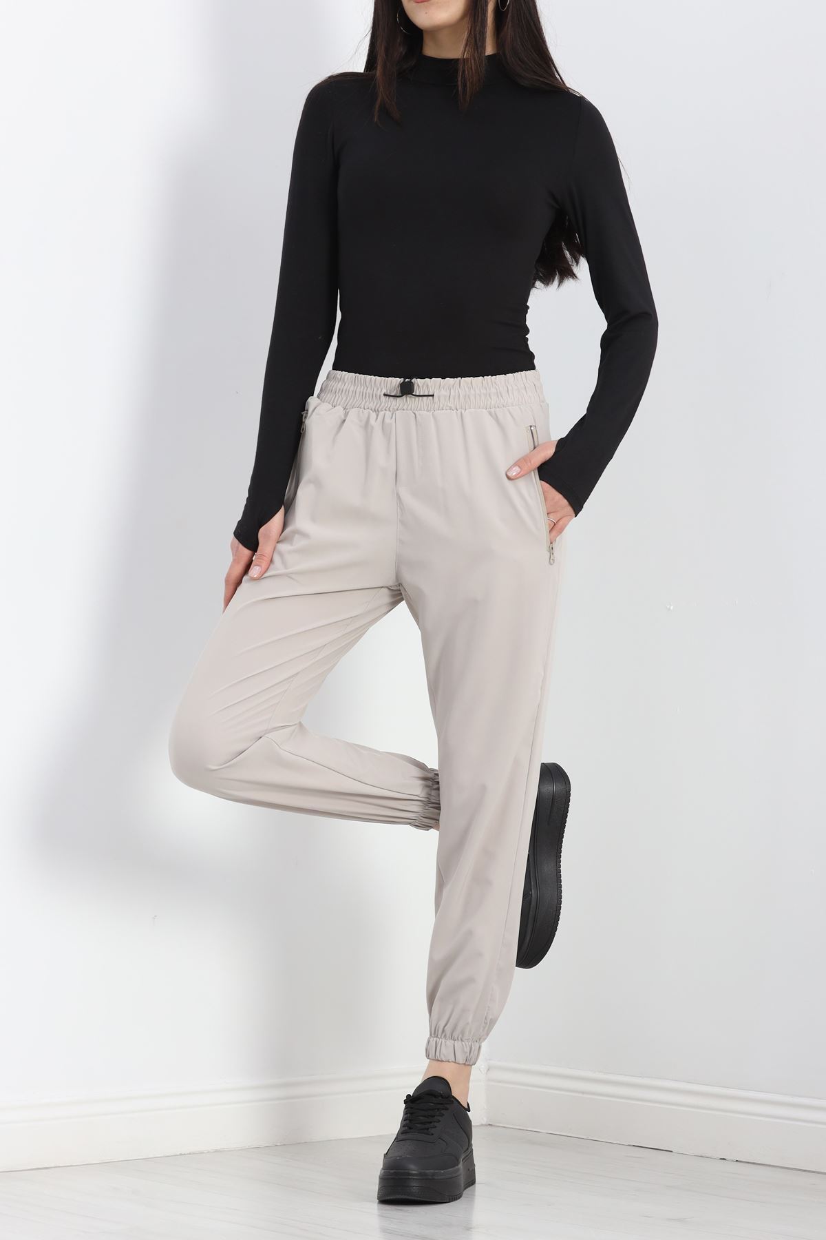 Paraşüt Jogger Alt Bej - 99001.1874.