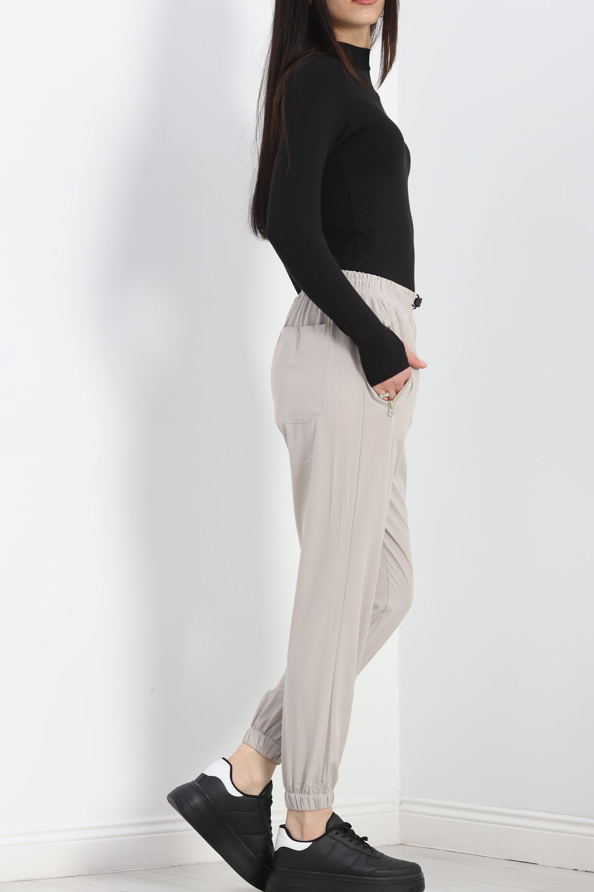 Paraşüt Jogger Alt Bej - 99001.1874.