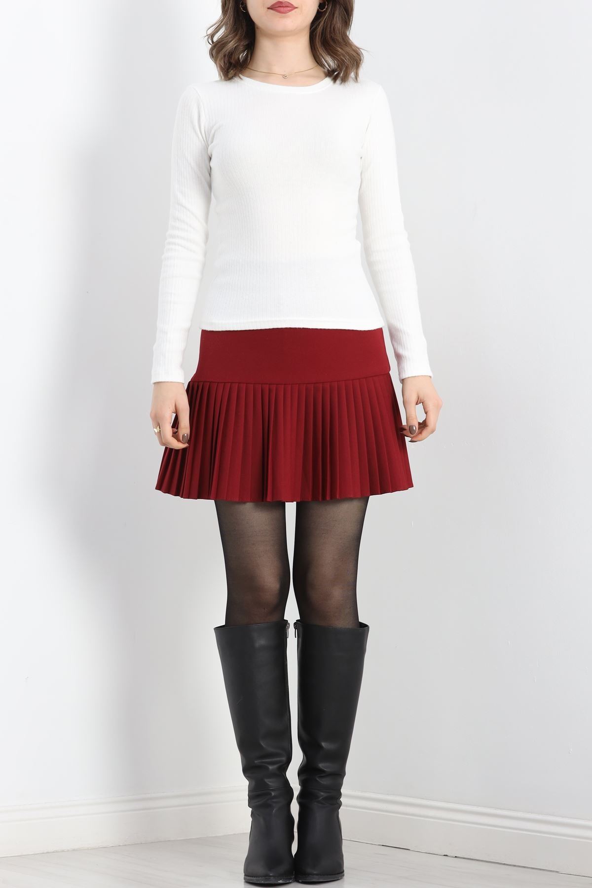 Raporlu Bisiklet Yaka Body Ekru - 50042.1567.