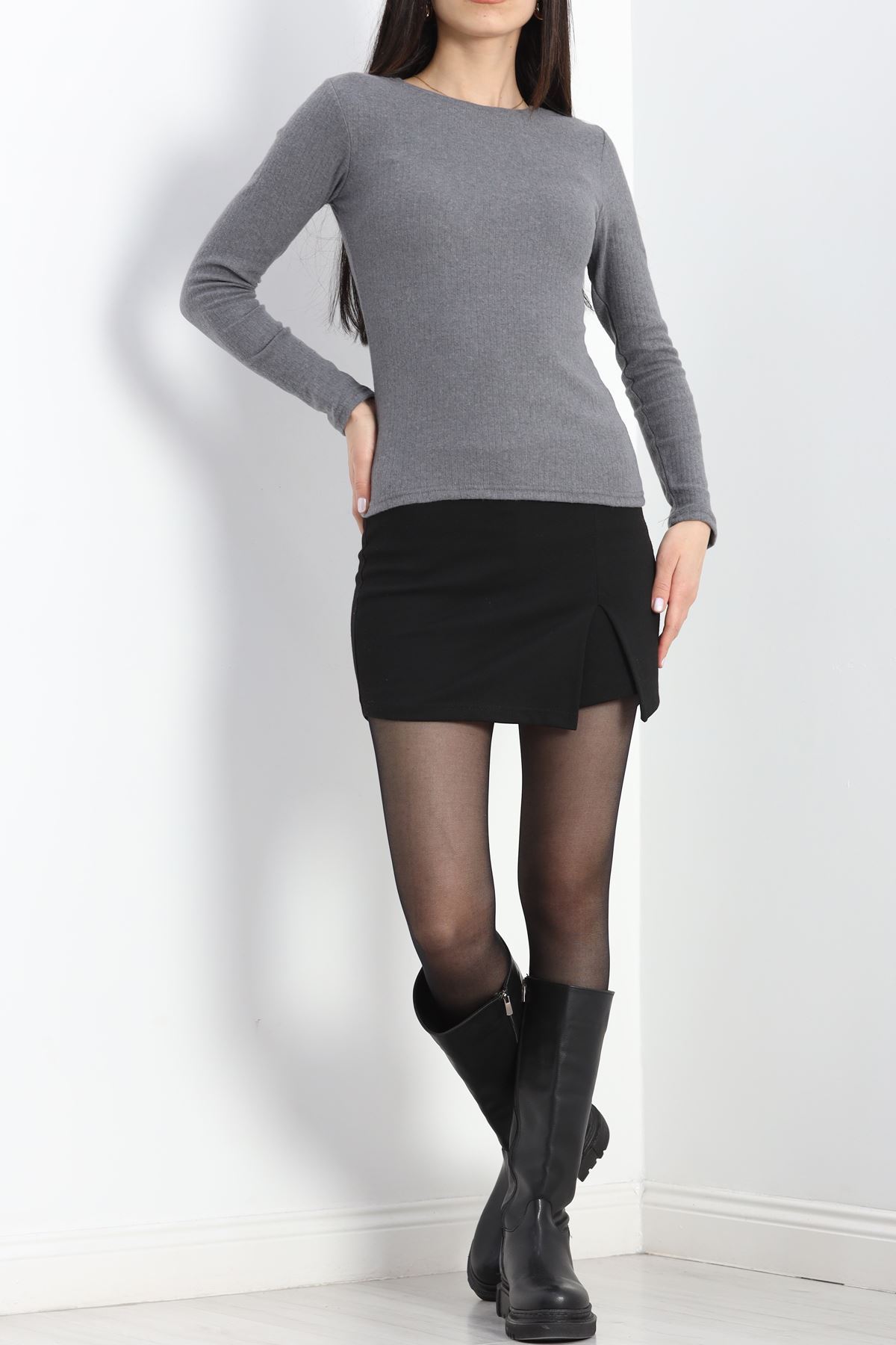 Raporlu Bisiklet Yaka Body Füme - 50042.1567.