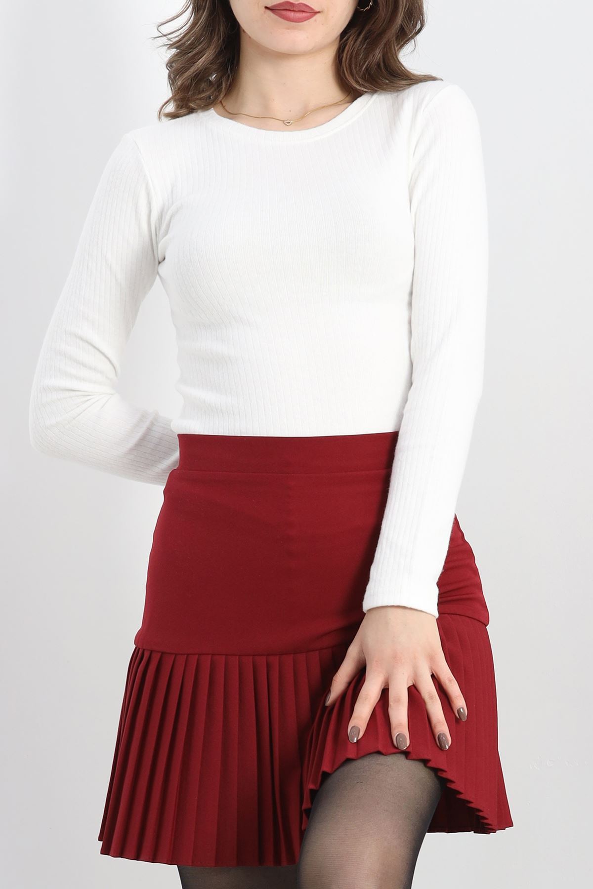 Raporlu Bisiklet Yaka Body Ekru - 50042.1567.
