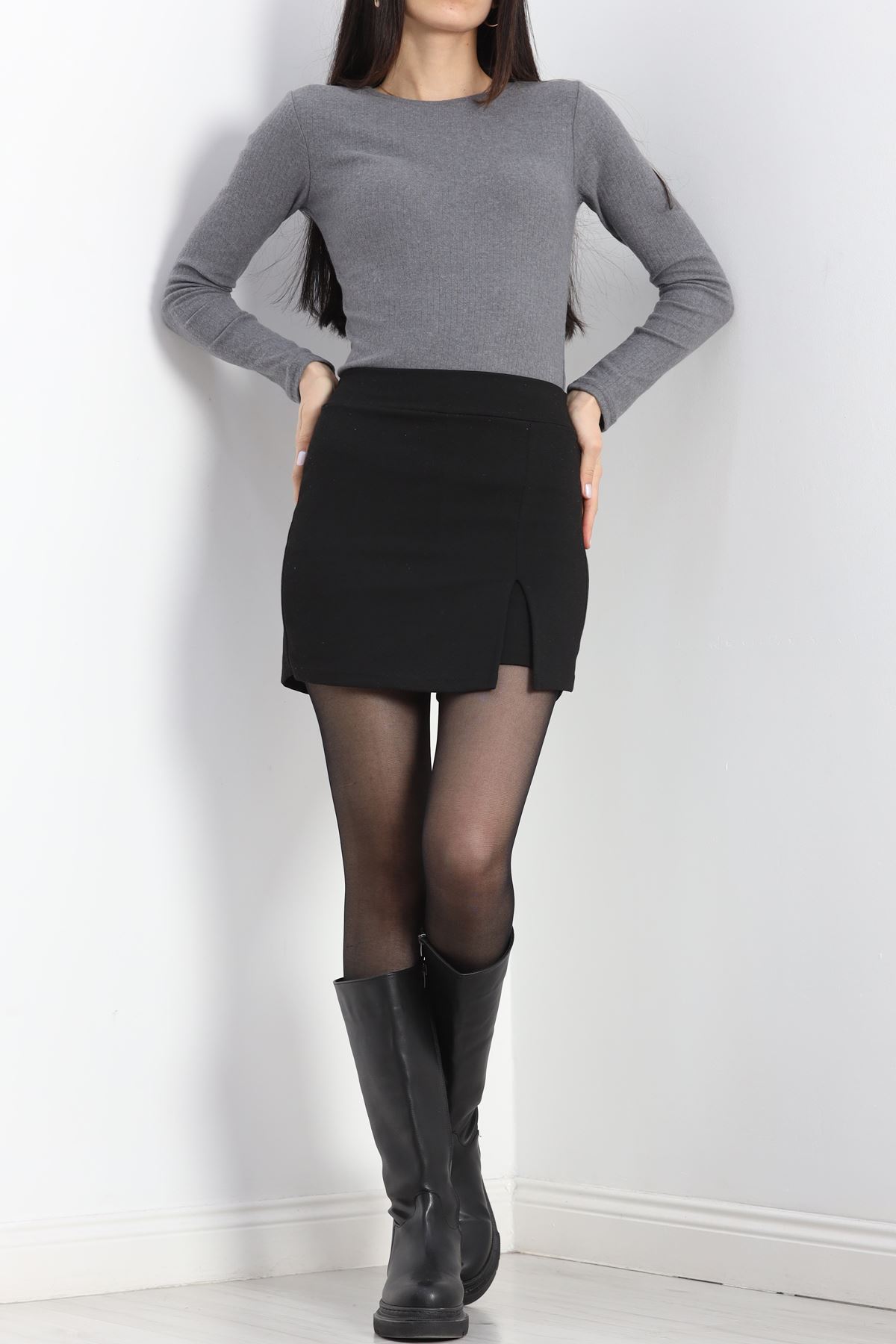 Raporlu Bisiklet Yaka Body Füme - 50042.1567.