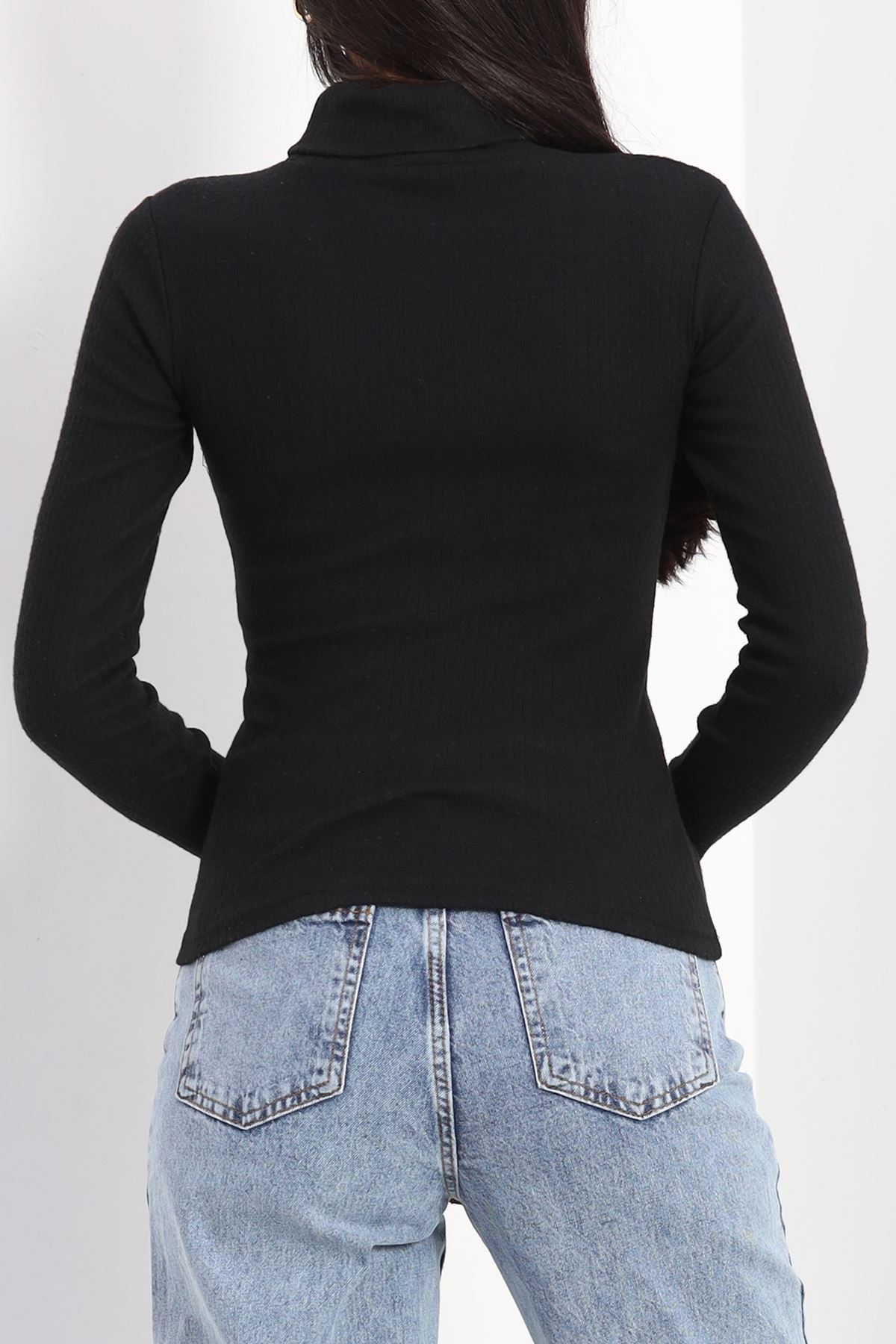 Raporlu Tam Yaka Body Siyah - 40072.1567.