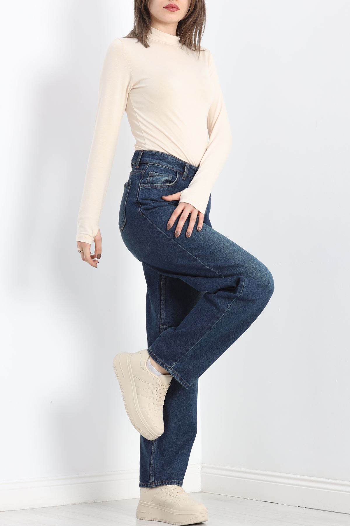 Baggy Kot Pantolon Yeşiltint - 20906.925.