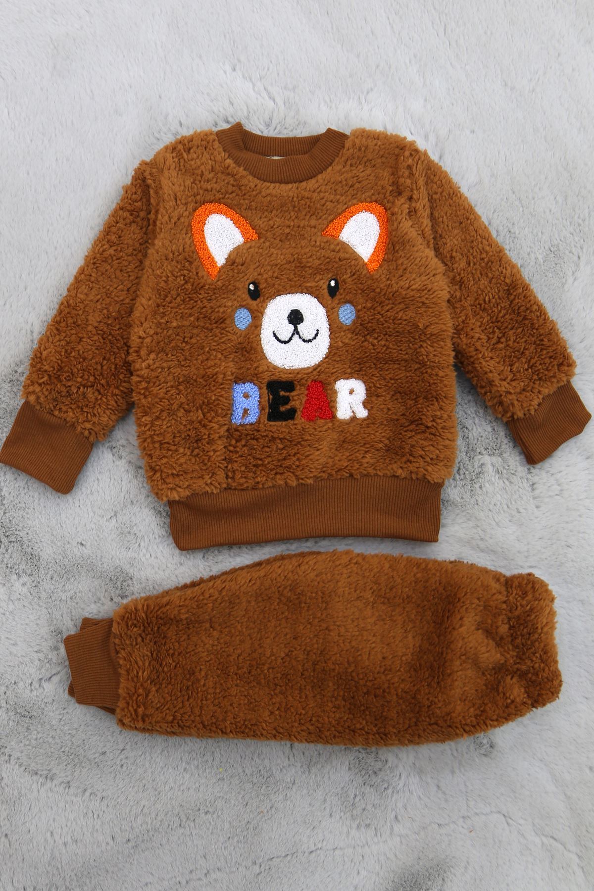 1-9 Aylık Peluş Bebek Takım Kahve - 30064.904.