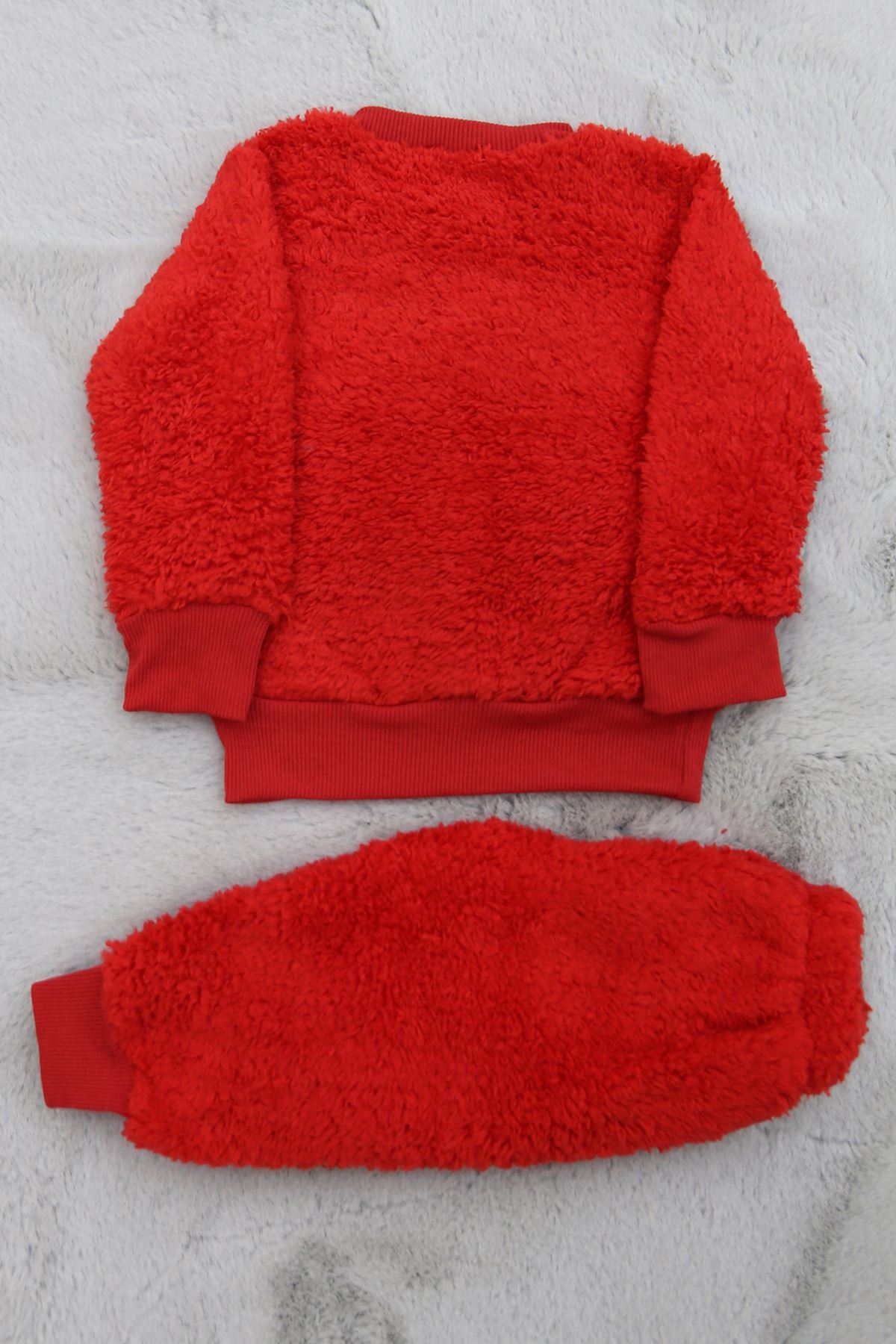 1-9 Aylık Peluş Bebek Takım Kırmızı - 30064.904.