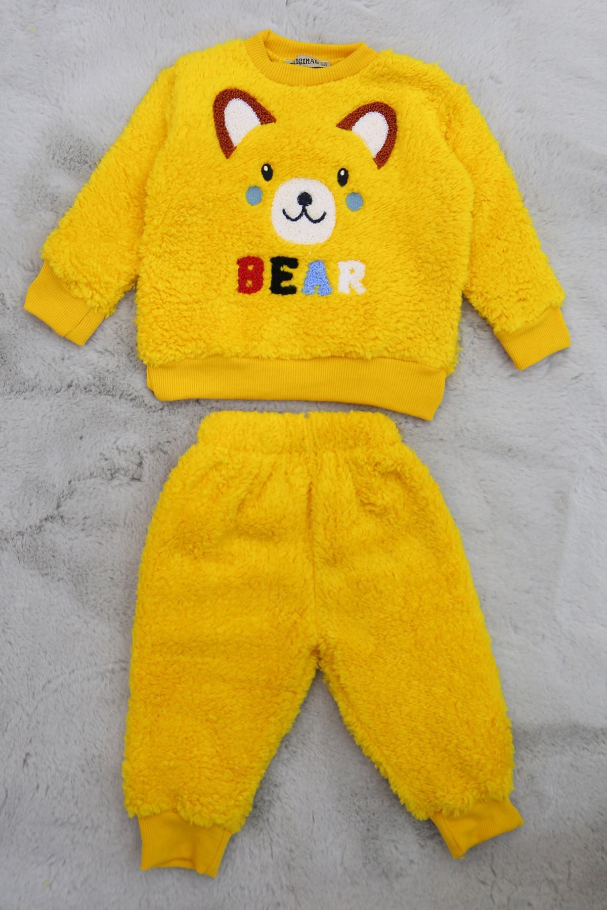 1-9 Aylık Peluş Bebek Takım Sarı - 30064.904.