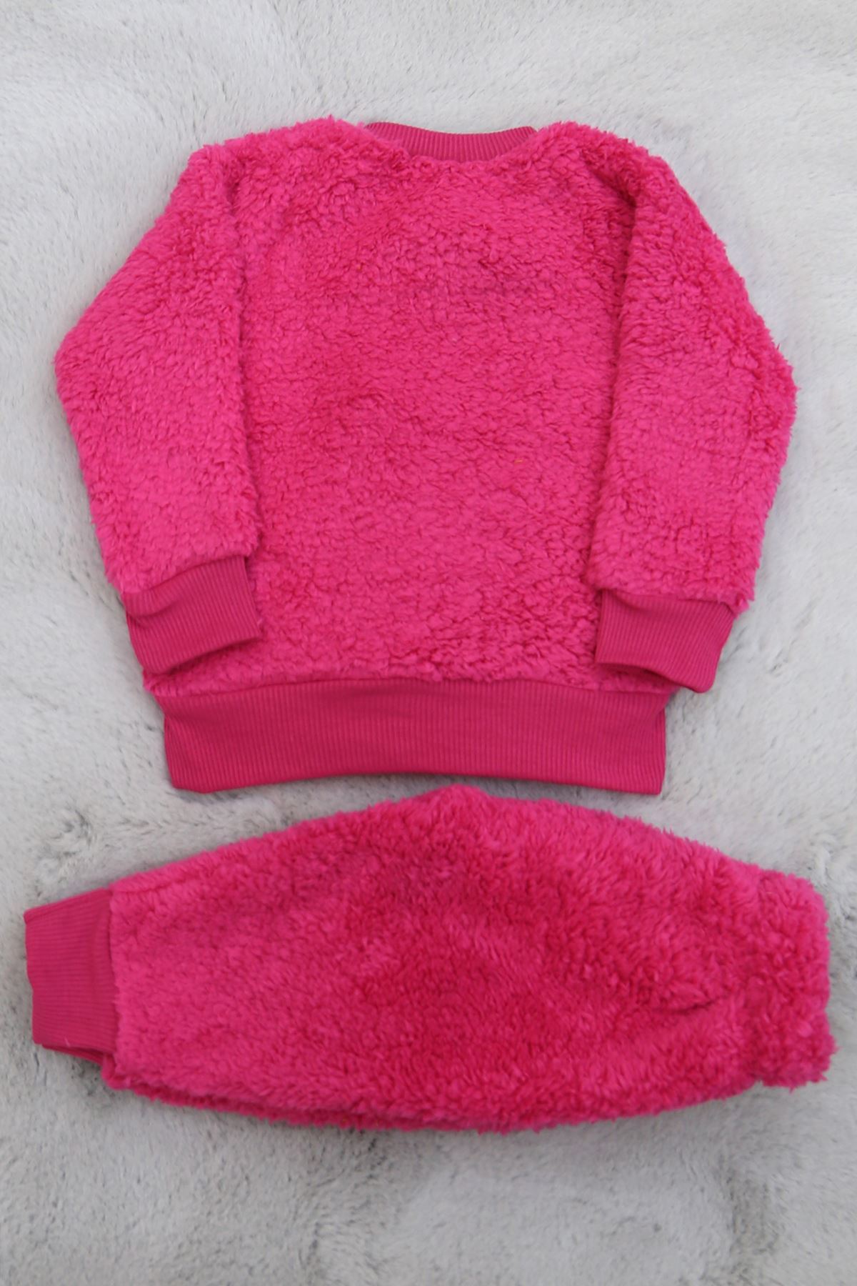 1-9 Aylık Peluş Bebek Takım Fuşya - 30163.904.