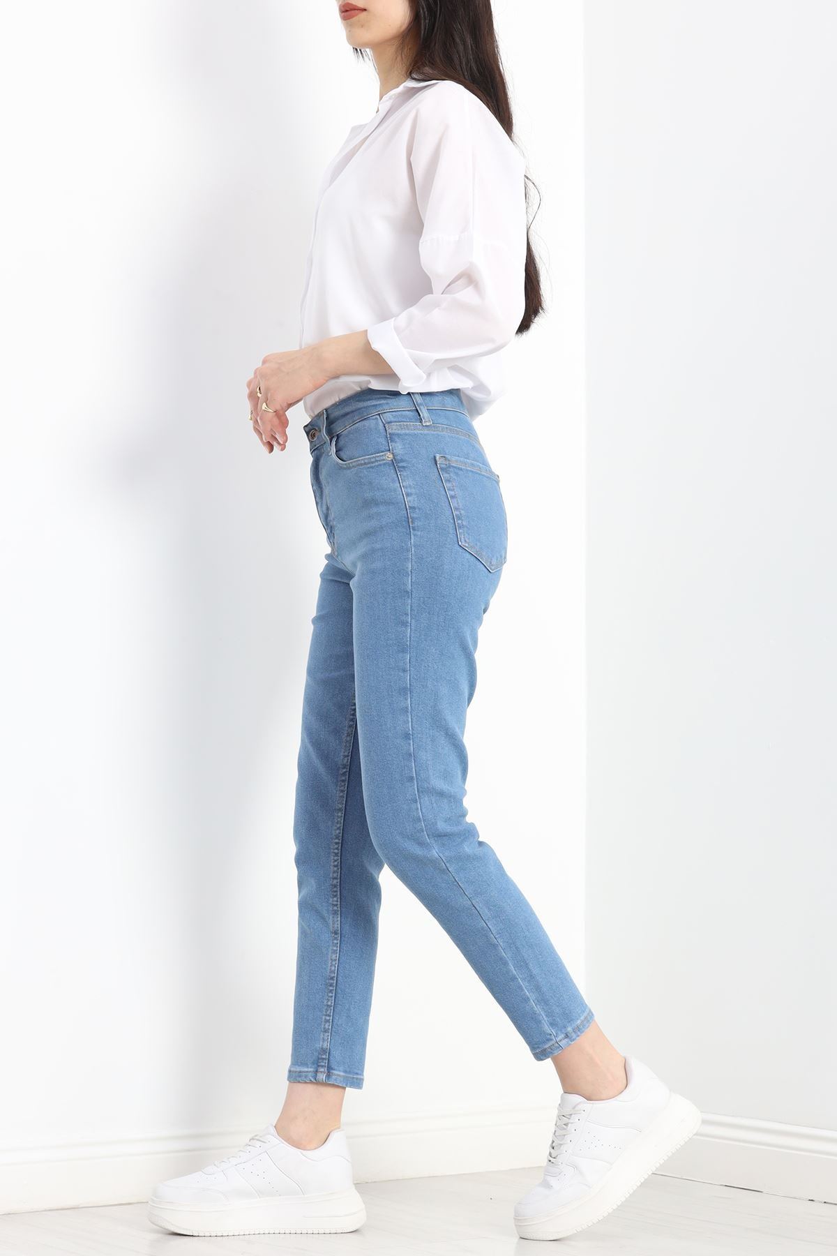 Mom Boyfriend Jeans Açıkmavi1 - 20432.1778.