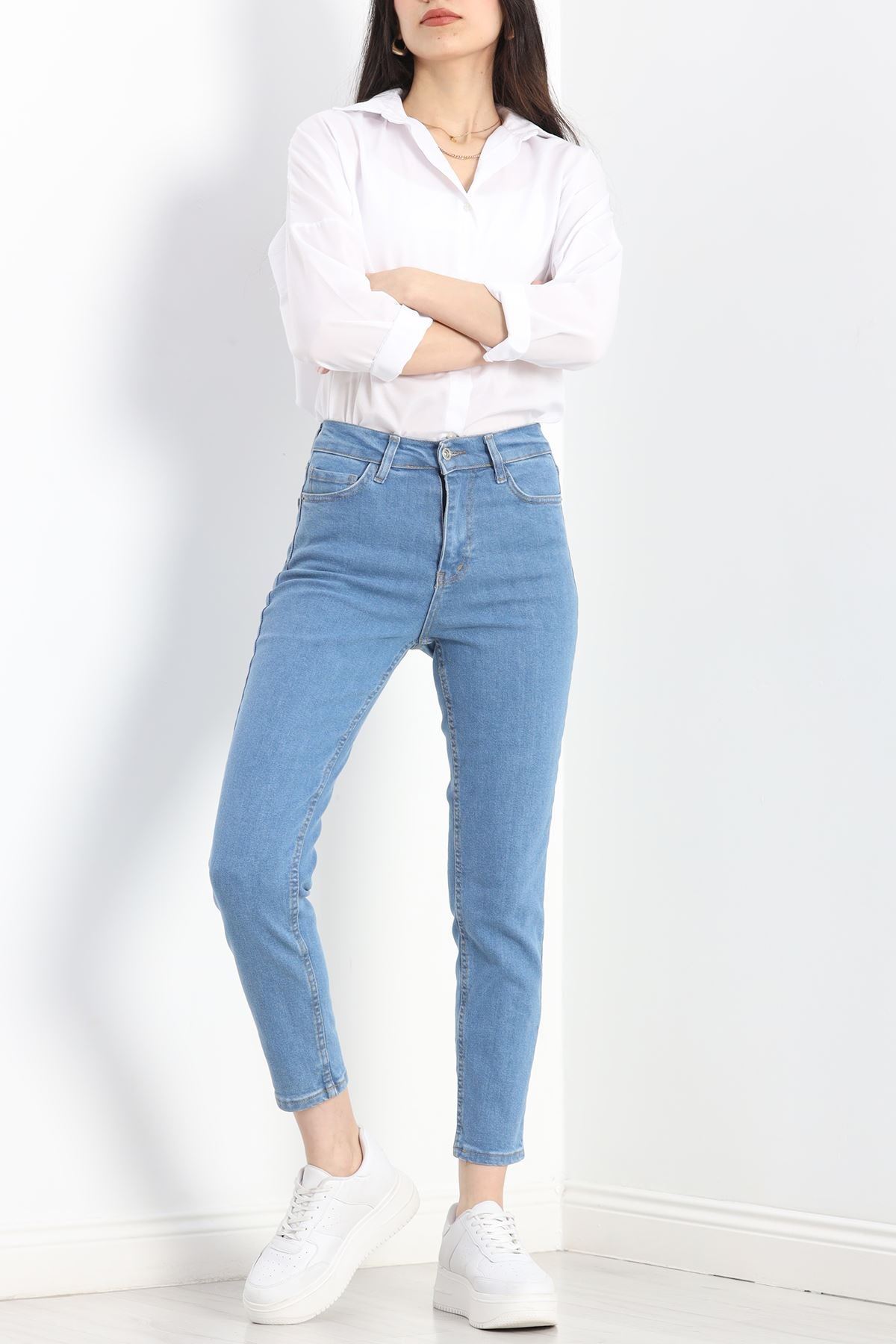 Mom Boyfriend Jeans Açıkmavi1 - 20432.1778.