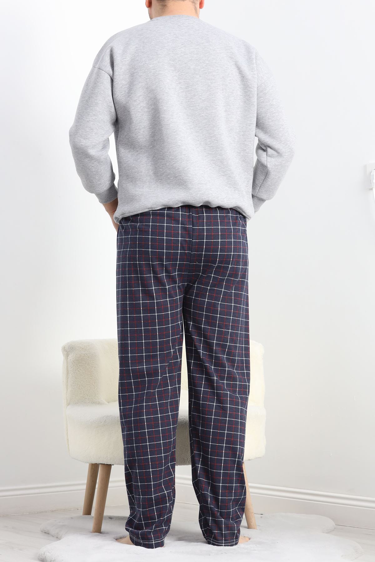 Erkek Pijama Altı Lacivertçizgili - 18529.1838.