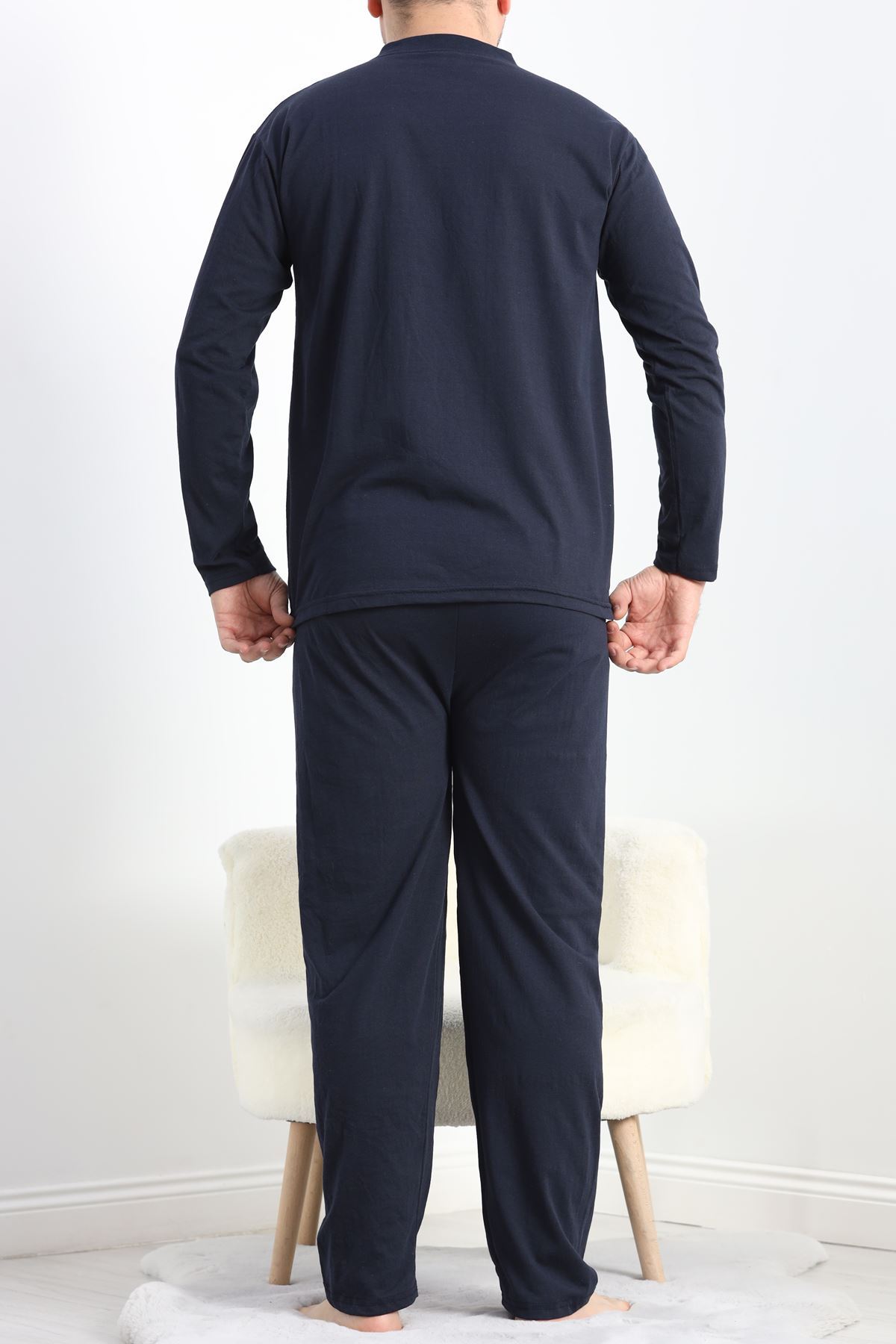 Jakarlı Erkek Pijama Takımı Laci - 40063.1838.