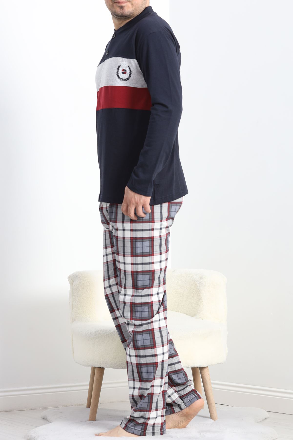 Erkek Pijama Takımı Lacibordo - 20830.1838.