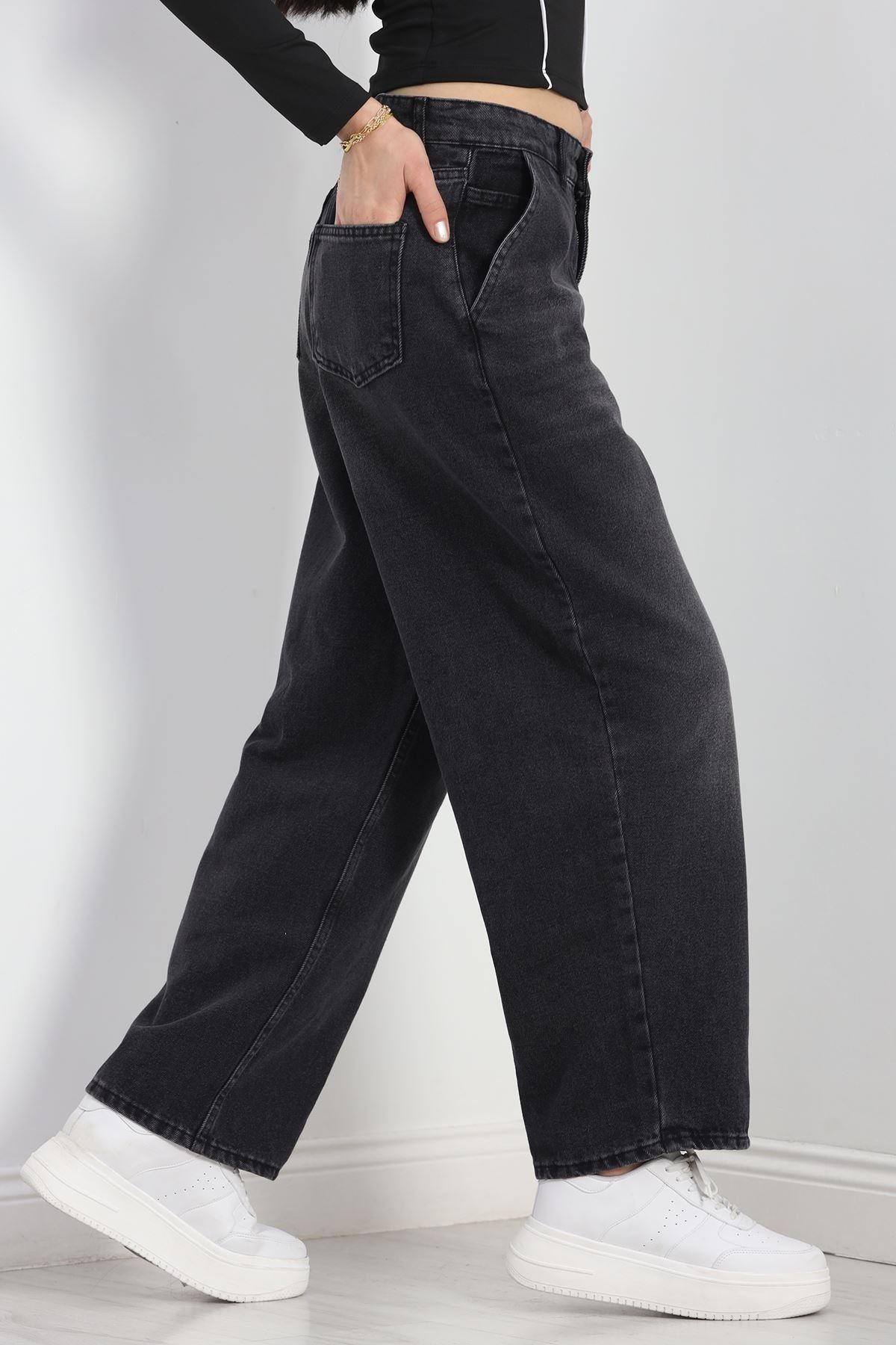 Baggy Kot Pantolon Füme - 40088.1184.