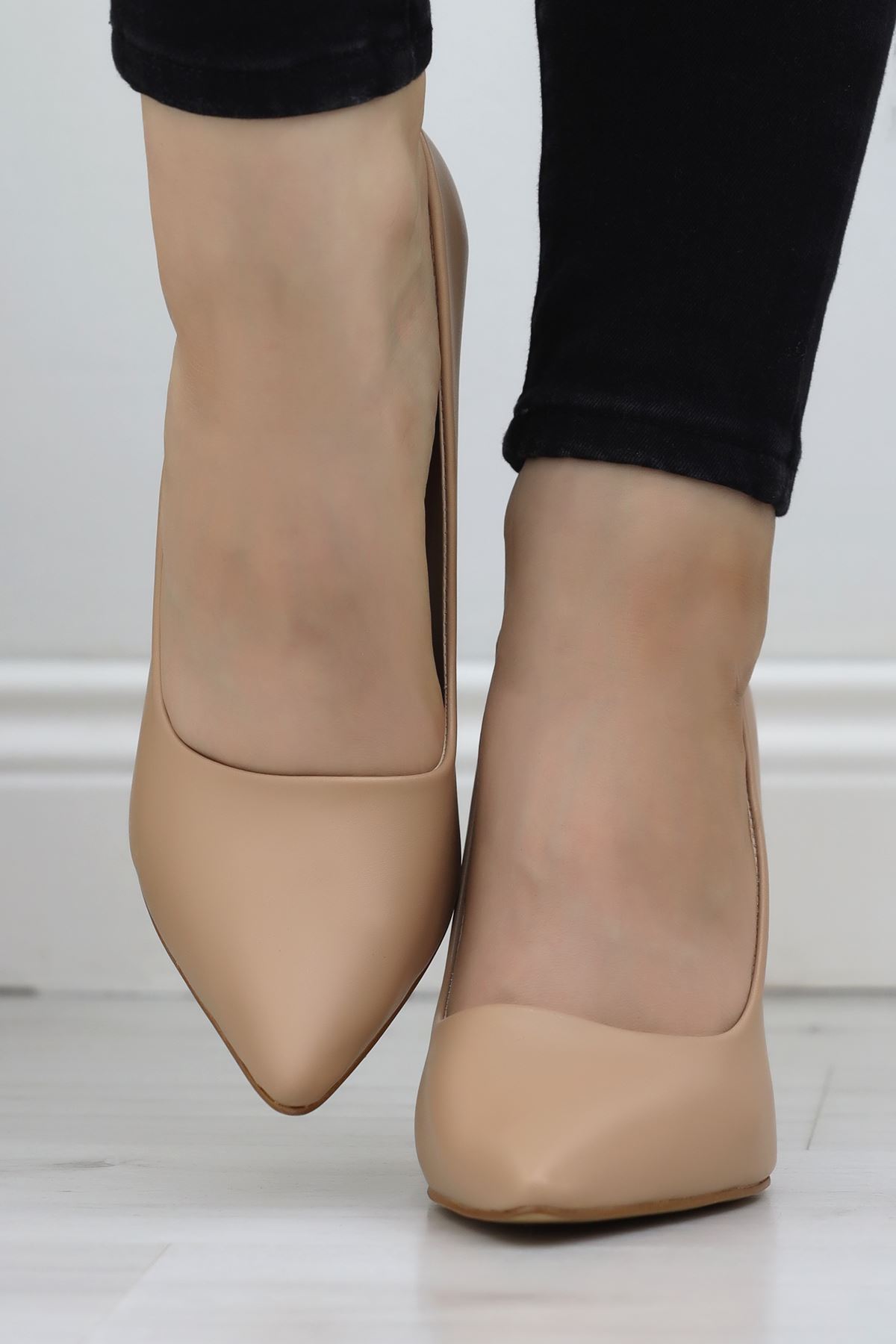 10 Cm Topuklu Stiletto Ten - 19581.264.