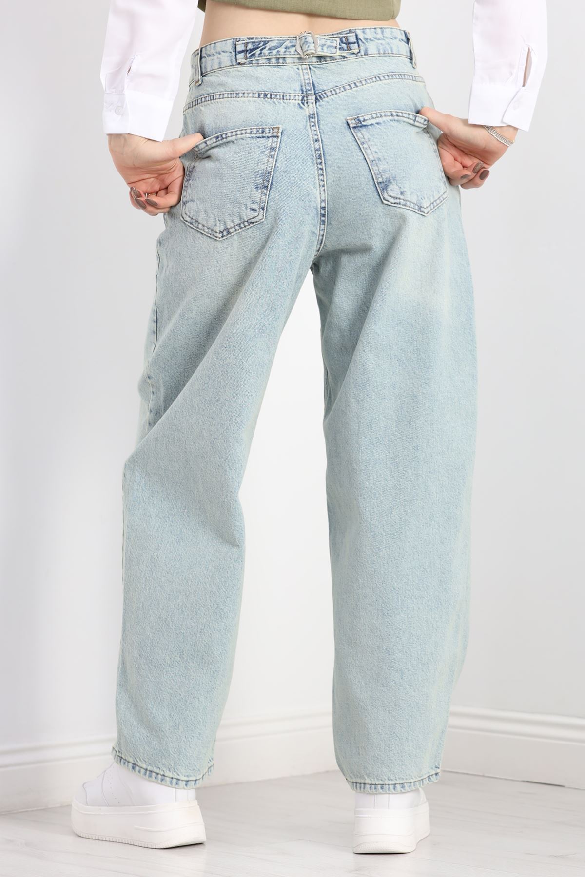 Baggy Kot Pantolon Yeşiltint - 40087.1184.