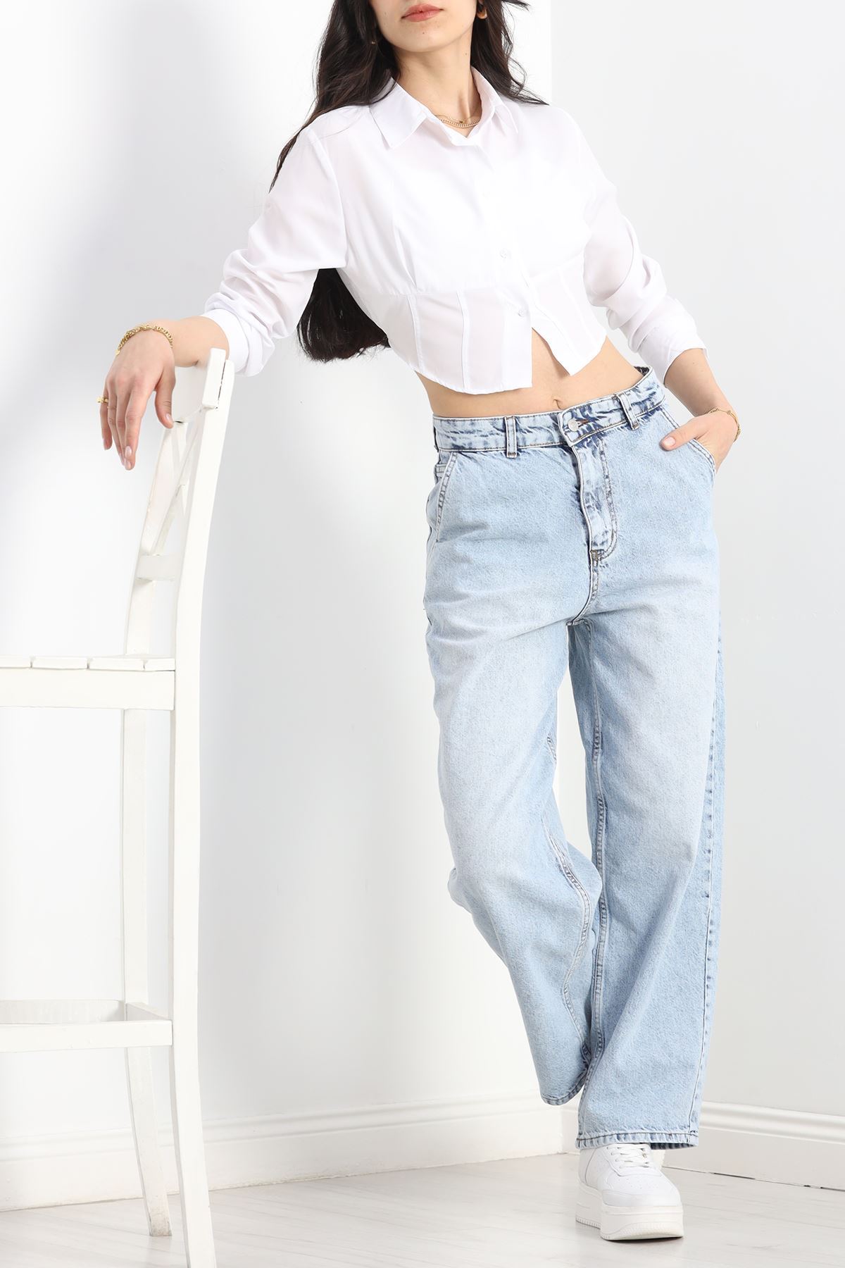 Baggy Kot Pantolon Buzmavi - 40087.1184.